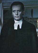 Patrick McGoohan as the Reverend Dr. Syn