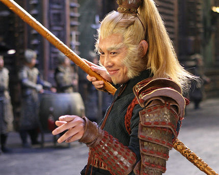 Jet Li as the Monkey King in The Forbidden Kingdom