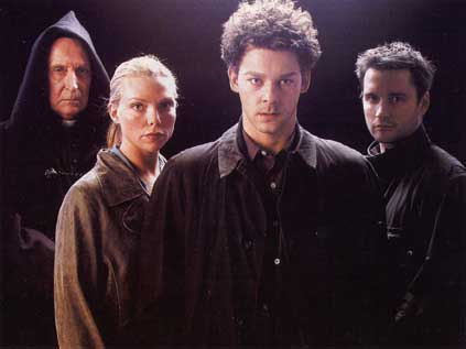 John Strange with Jude, Canon Black and Rich (aka Azal)