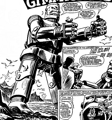 The Taunting Titan robot